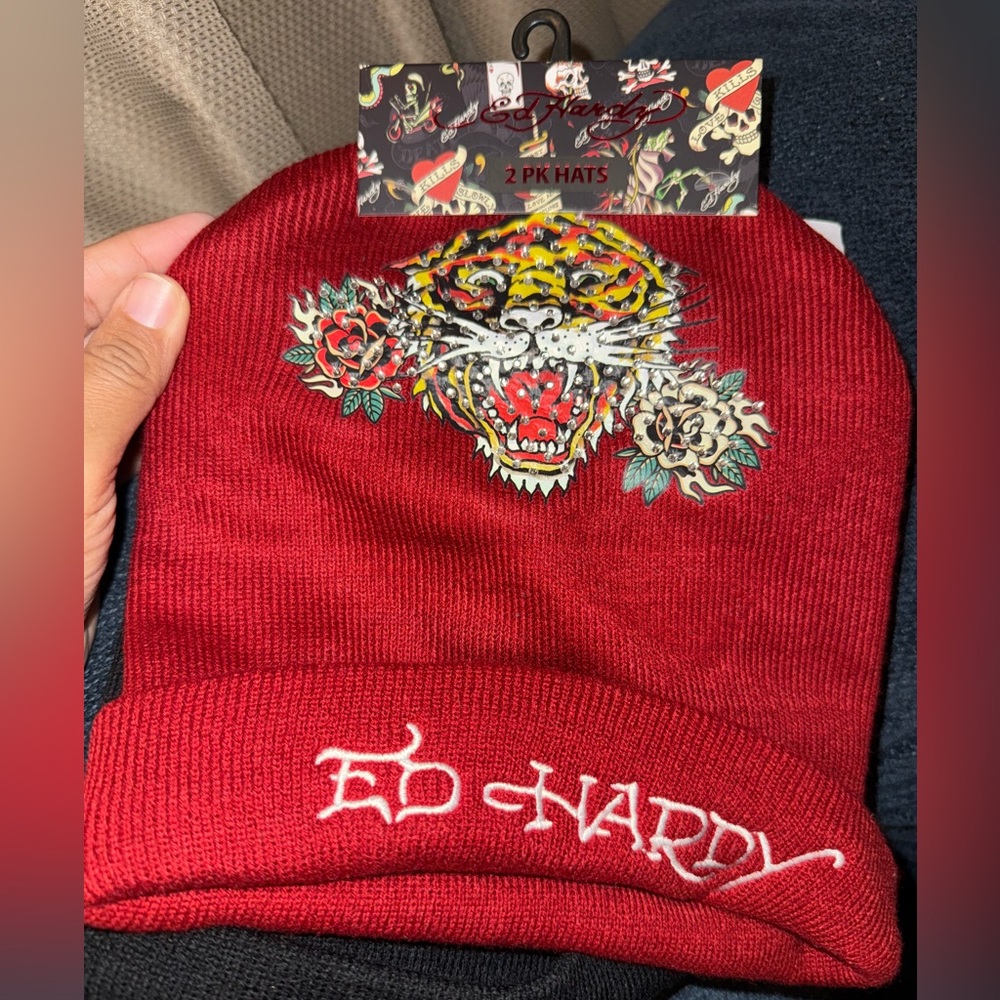 Ed Hardy -‎ Beanie - 2 pack